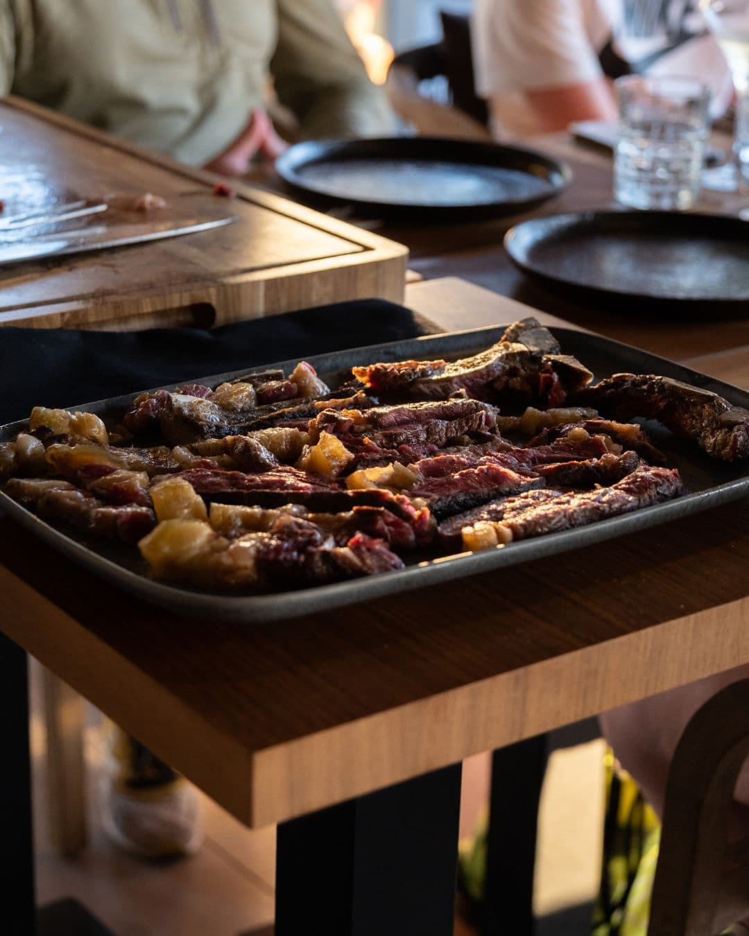 Parrillada de carnes a la brasa
